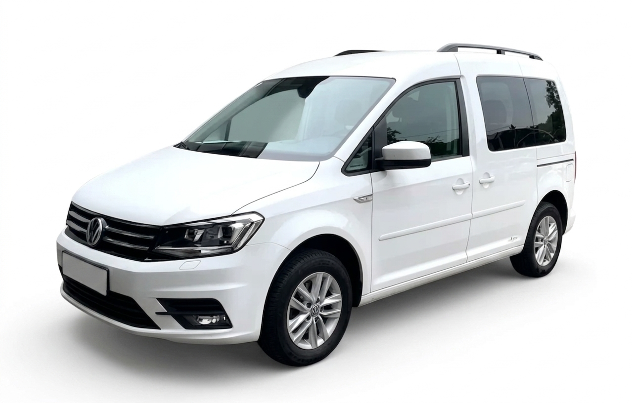 Volkswagen Caddy kamyoneti otomobile dönüşüm